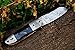 DKC Knives (9 5/18) Sale DKC-57-X Black Hornet Damascus Folding Pocket Knife 4.5