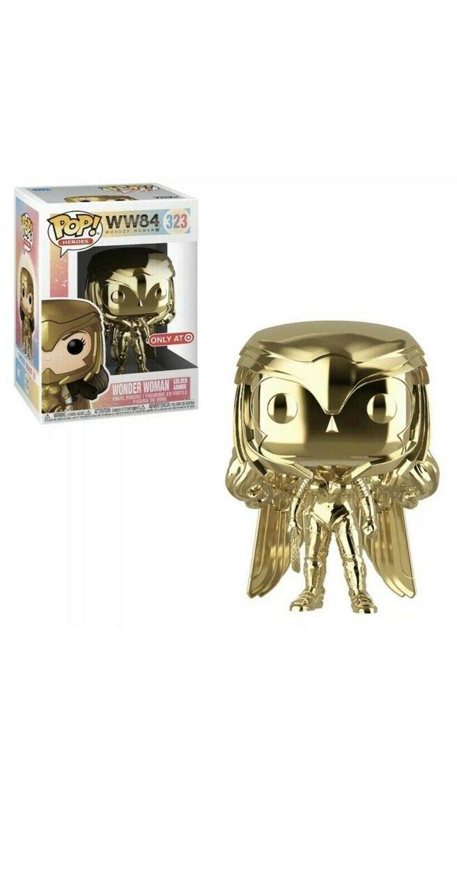 Funko Pop WW84 Wonder Woman 323 Wonder Woman Golden Armor Special Edition