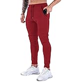 Wangdo Men's Slim Joggers Gym Workout Pants,Sport Training Tapered Sweatpants,Casual Athletics Joggers for Running