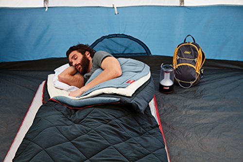 blue coleman sleeping bag