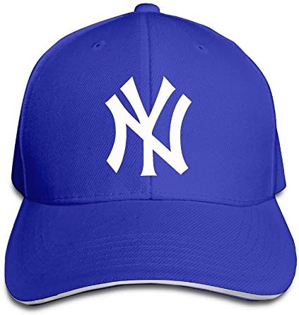Unisex Logo Graphics Sandwich Cap Adjustable Baseball Hat Royalblue