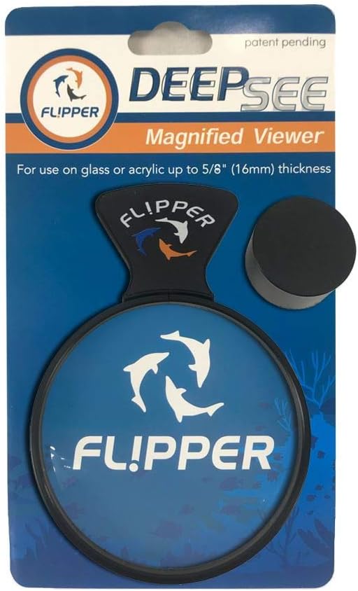 Flipper DeepSee Magnified Aquarium Viewer 4″ BigaMart