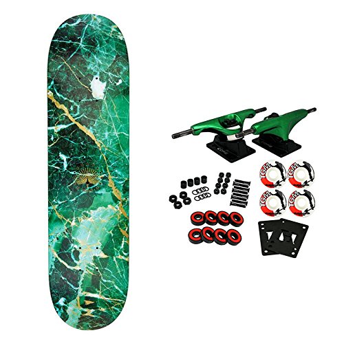 Primitive Skateboard Complete Peacock Marble 7.8"