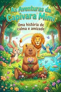 Livro AS Aventuras da Capivara Mimi - para colorir: Uma História de Calma e de amizade