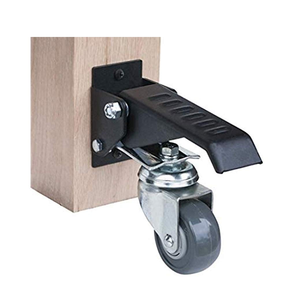 4" Ruote Girevole per Cancello,Rotelle per Cancello a Molla,Ruote Girevoli per Mobili,Ruota per