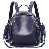 ALTOSY Women Backpack Purse Leather Rucksack Fashion Shoulder Bag (S62 Blue)