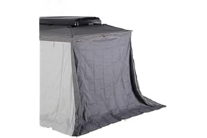 Overland Vehicle Systems HD Nomadic 270 LTE Drivers Side Awning Wall 3 and 4 | Dark Gray | Awning Sold Separately | 18319909