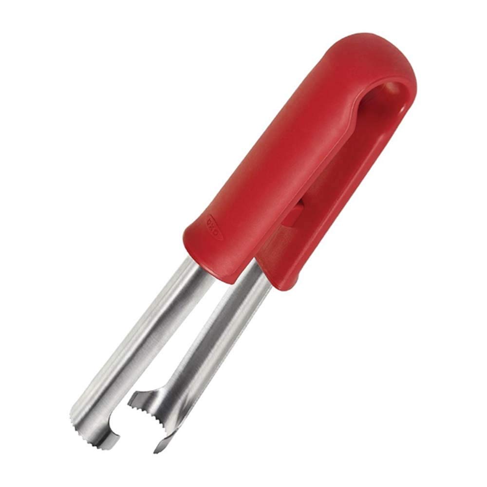 OXO Good Grips Quick Release Apple Corer, Red, 4.6 x 10.5 x 26.6 cm