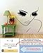 Wall Decals Hairdressing Hair Beauty Salon Decal Vinyl Sticker Woman Long Lashes Closeup Makeup Art Home Decor Window Decals Made in USAChu913