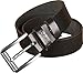 Belts for Men - Full Grain Mens Genuine Leather Belt -Trimmed to Fit (36-38, BLACK)