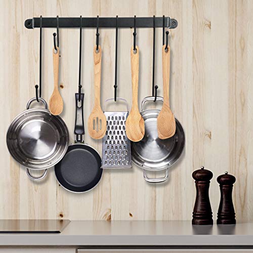 Mug Racks for Wall｜Coffee Cup Holder Wall Mounted (8 Hooks)Mug Holder