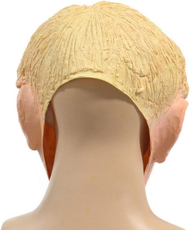 Amazon Com Lxfmz Boris Johnson Mask Full Fead Helmet Halloween Cosplay Mask Props Halloween Mask Props Full Head Mask Halloween Costumes Cosplay Mask 3 Pieces Home Kitchen