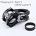 ZFZ Bicycle BIke Stem 31.8mm Super light MTB BMX DH FR Handlebar Accessories Black Red Blue Gold (Black)