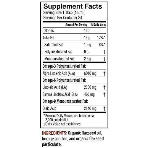 Barlean's Lignan Omega Twin Oil, 12-oz