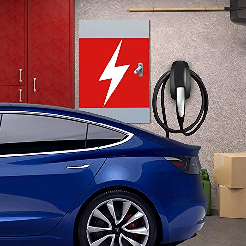 BMZX Charger Box Distribution Storage Box, Wall Mounting Connector Protective Metal Box for Tesla Model S Model X Model 3 - Thumbnail 4