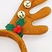 Christmas Deer antlers costume headbands for kids girls women, 2 pcs