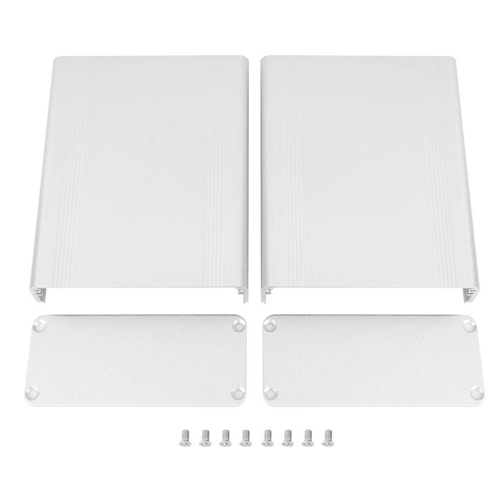 38x88x110mm Enclosure Electronic DIY Circuit Board Project Protective Box Aluminum Cooling Case for Controllers, GPS, Electronic Products