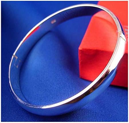 suchadaluckyshop 925 Sterling Silver Carving Women's Cuff Bracelet Bangle Jewelry Gift,Frosted Bracelet£¬ Silver Plated Open Strips Full Stars Silver Plated Bracelet Bniweim