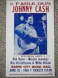 Johnny Cash in Concert Poster