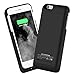 Iphone 6 Plus Battery Case Kujian 5200mah Apple Iphone 6 Plus 5.5 Inch External Protective Battery Case for Iphone 6 Plus Battery Charger Case [Ultra Slim] (Black)