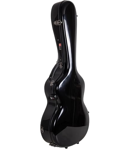 Amazon.com: Crossrock Deluxe Fiberglass Classical Guitar Case, 4/4