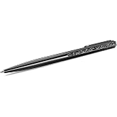 Swarovski Crystal Shimmer ballpoint pen, Black, Black lacquered
