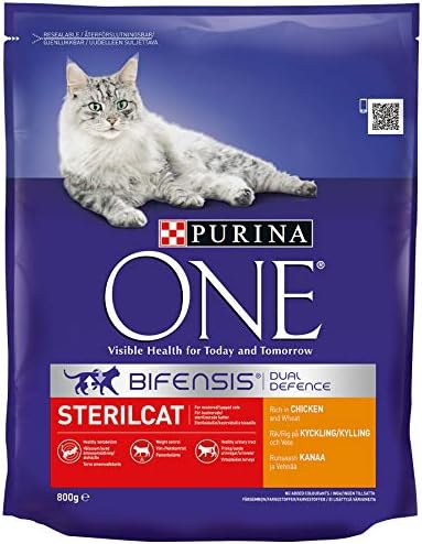 Purina One Sterilcat Chicken And Wheat 800 Gm Price In Uae Amazon Uae Kanbkam