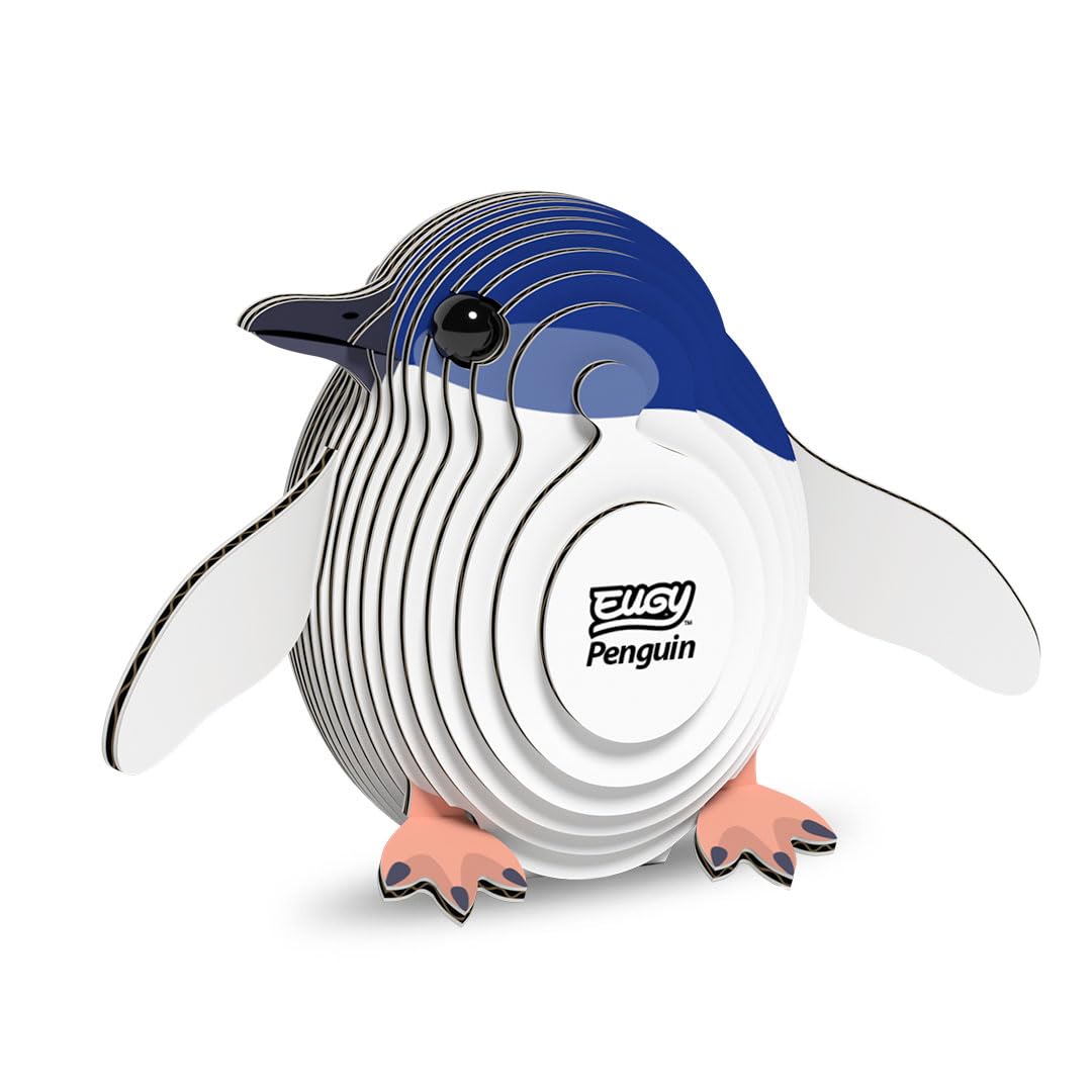 EUGY Eco-Friendly 3D Paper Puzzle (Penguin)