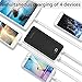 Power Bank 24000mAh Portable Charger Battery Pack 4 OutPut Ports Huge Capacity Backup Battery Compatible Smart Phone Almost All Android Phone And Others