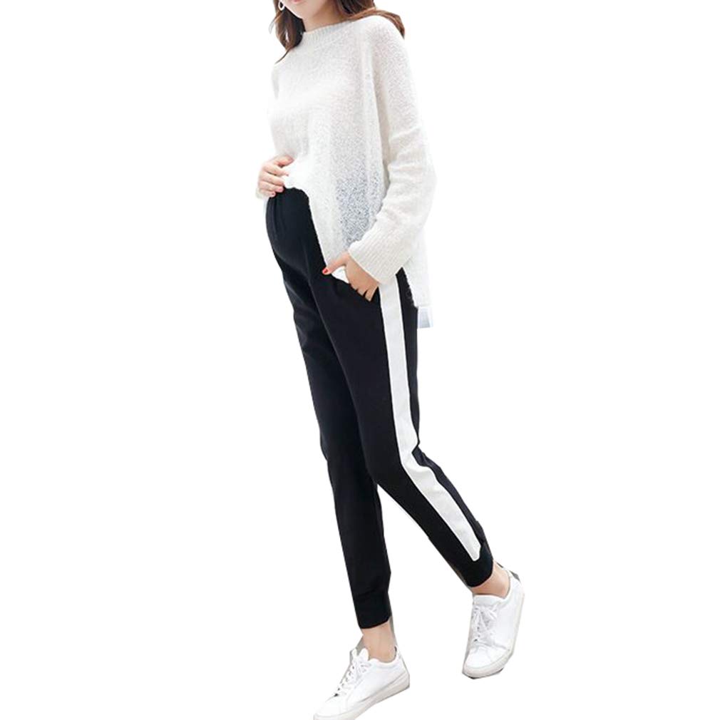 Leggings Premama Negros Maternidad Pantalones Leggins Embarazada