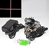 1668mm Focusable 648nm 650nm 100mW Red Laser Cross Hair Module Locator Cutter Mitsubishi LD