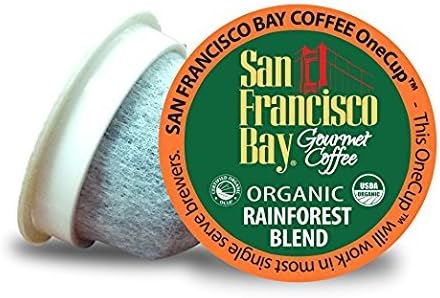 San Francisco Bay Coffee OneCup 72 ct. Organic Rainforest Blend