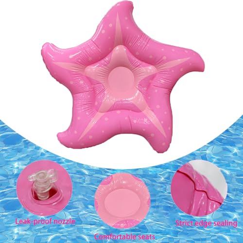 Inflatable Hammock, Adults Starfish Floating Hammock, Inflatable Swimming Pool, 150 cm, Inflatable Beach Hammock, Water Parties, Summer Beach