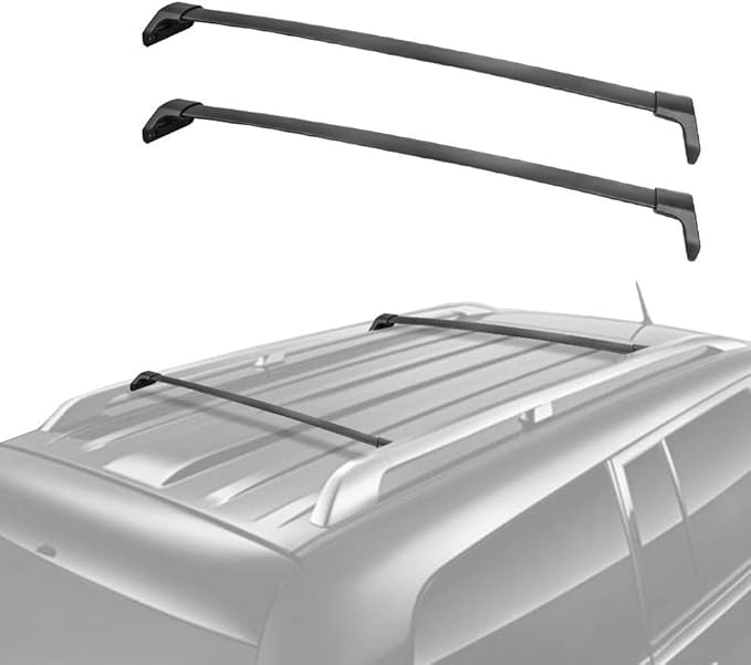 MOSTPLUS Roof Rack Cross Bar Rail for Acura MDX 2014 2015