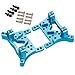 SkyQ 1/18 WLtoys Upgrade Parts Alum Front/Rear Shock Absorber Board for A949 A959 A969 A979 K929 Blue 2pcs