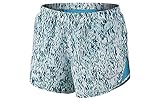 Nike Womens as Printed Tempo Running Shorts, Blue