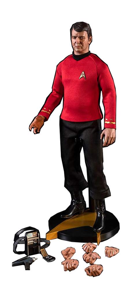 Quantum Mechanix Star Trek Master Series: Lt. Commander Scott 1: 6 Scale Action Figure, Multicolor