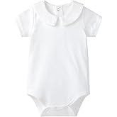 pureborn Baby Girls Boys Bodysuit Super Soft Cotton Romper 0-24 Months
