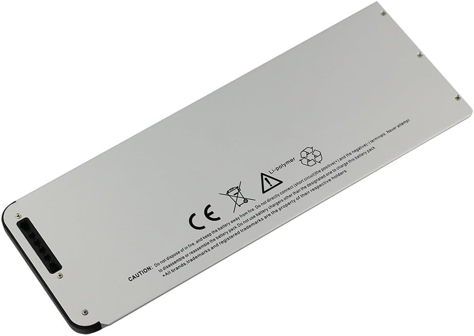 Exxact Parts Solutions Replacement Laptop Battery for Apple Macbook 13" A1280 A1278 (Late 2008) Macbook 13 Inch Aluminum Unibody Late 2008 MB467LL/A MB466LL/A [Li-polymer 10.8V 4600mah 6 Cell]