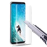 Samsung Galaxy S8 Tempered Glass Screen Protector, Sprayors - [9H Hardness][Anti-Fingerprint][Ultra-Clear][Bubble Free] Screen Protector for Galaxy S8