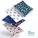 Thrive Reusable Pack of 4 - Long Lasting, Lightweight, Soft Gel Ice Packs for Lunch Bags, Cooler, Lunch Box, Camping, Beach Bags, Picnics, Injuries