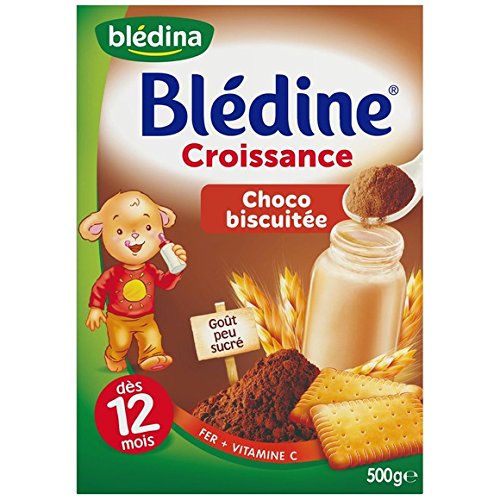 Bledina Bledine Croissance Cereales En Poudre Gout Choco Biscuite Des 12 Mois La Boite De 500g For Multi Item Order Extra Postage Cost Will Be Reimbursed Buy Online In Angola