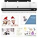 A3 Laminator Machine, Rapid 1.5 Minute Warm-up Thermal Laminating Machine with Trimmer for Home Office School Use with 50 Pouches and Corner, Support 3Mil 5 Mil, 12.5'' Max Width Laminating