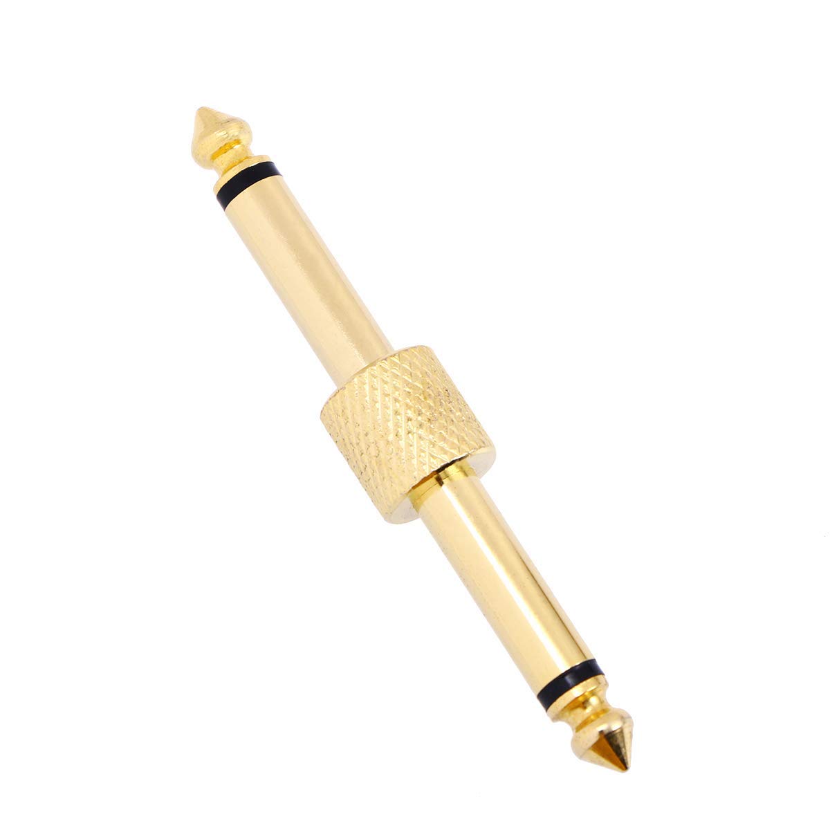 Milisten 6pcs Guitar Pedal Coupler Connector Brass Guitar Effect Connector Supplies for Instrument