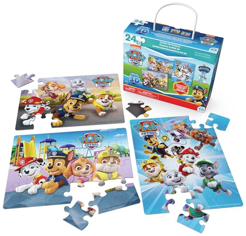 Puzzle 3D Patrulla Canina Paw Patrol 3 x 24 pièces