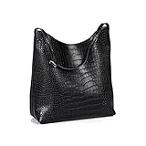 Crocodile Pattern Leather Latest Women Hobo Bag Tote Handbag Dailay Purse 2 Piece Bags Set