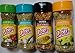 Mrs. Dash Seasoning Blends Variety Flavor 4 Pack, Italian Medley 2.0oz, Garlic & Herb 2.5oz, Chicken Grilling 2.4oz  Lemon Pepper 2.5 oz