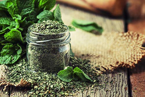 Peppermint Tea 1LB (16Oz), Cut & Sifted | STRONG & FRESH | Non-irradiated, 200+ Cups, Peppermint Loose Leaf Herbal Tea (Mentha Piperita) | Mint Tea | Bulk 1 lb. Large Resealable Bag - Thumbnail 6