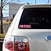 I Love Pink Cute car Decal Sticker Love