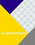 3D Paper Workbook: 5X5 Grid Medium Offset